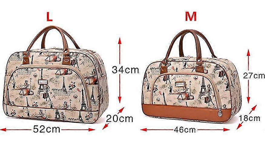 Lightweight PU Leather Travel Duffel