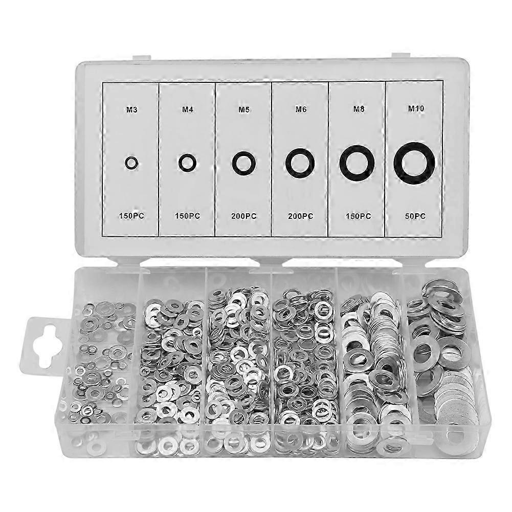 A3 Steel Flat Washers Assortment Kit