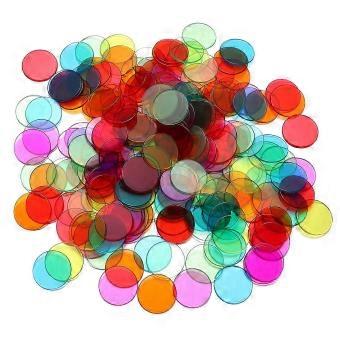 Bulk Bingo Daubers & Poker Chips for Kids Classroom Games, Party Markers