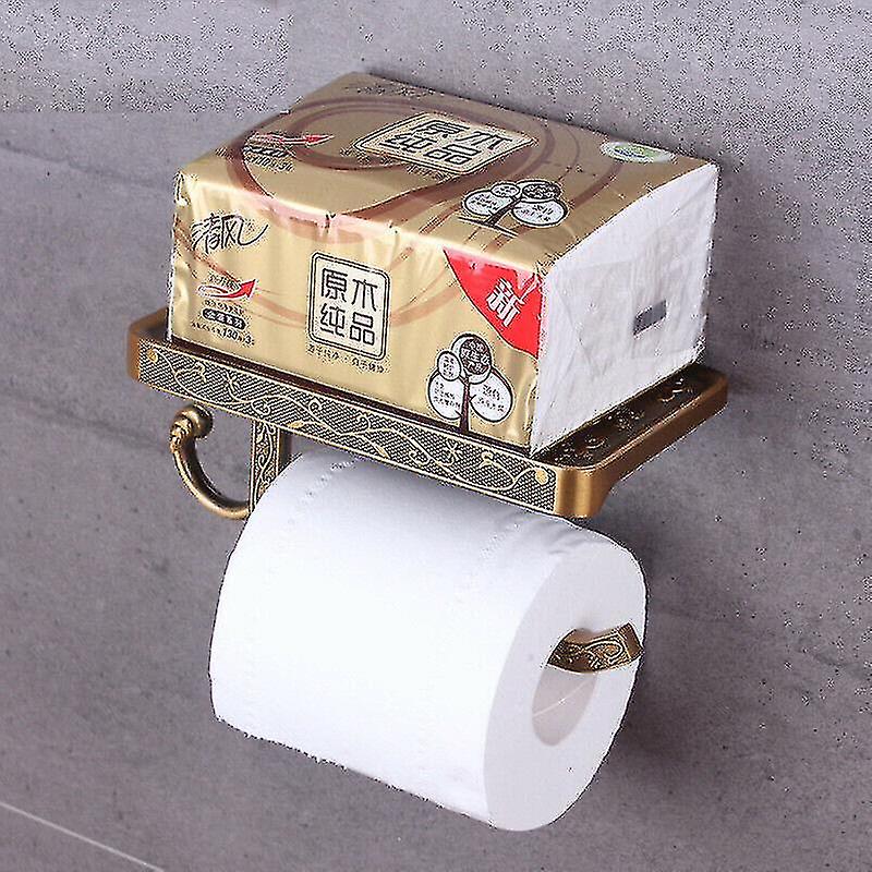 Vintage Retro Toilet Paper Holder Antique Wall-mounted Toilet Paper ...