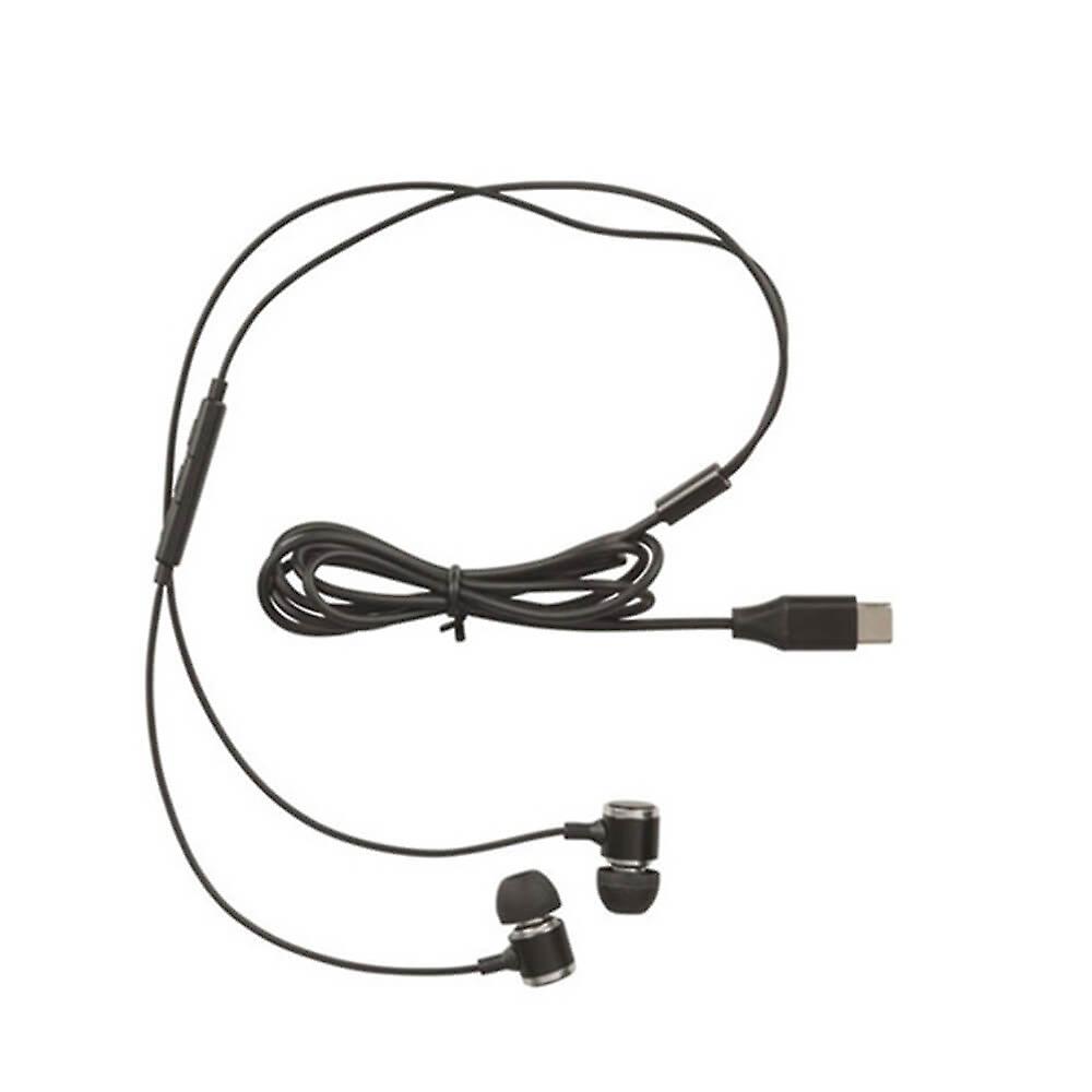High Quality Durable Earphones Stereo USB Type-C with Mic & Volume Control