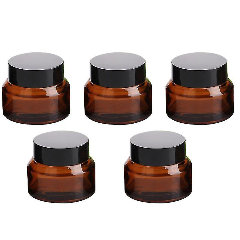5.3X5.3x4.3cm Assortito Colore Viaggi Bottiglie & Contenitori 1 Set 5 Pz A Prova di Luce Crema Bottiglie Fare