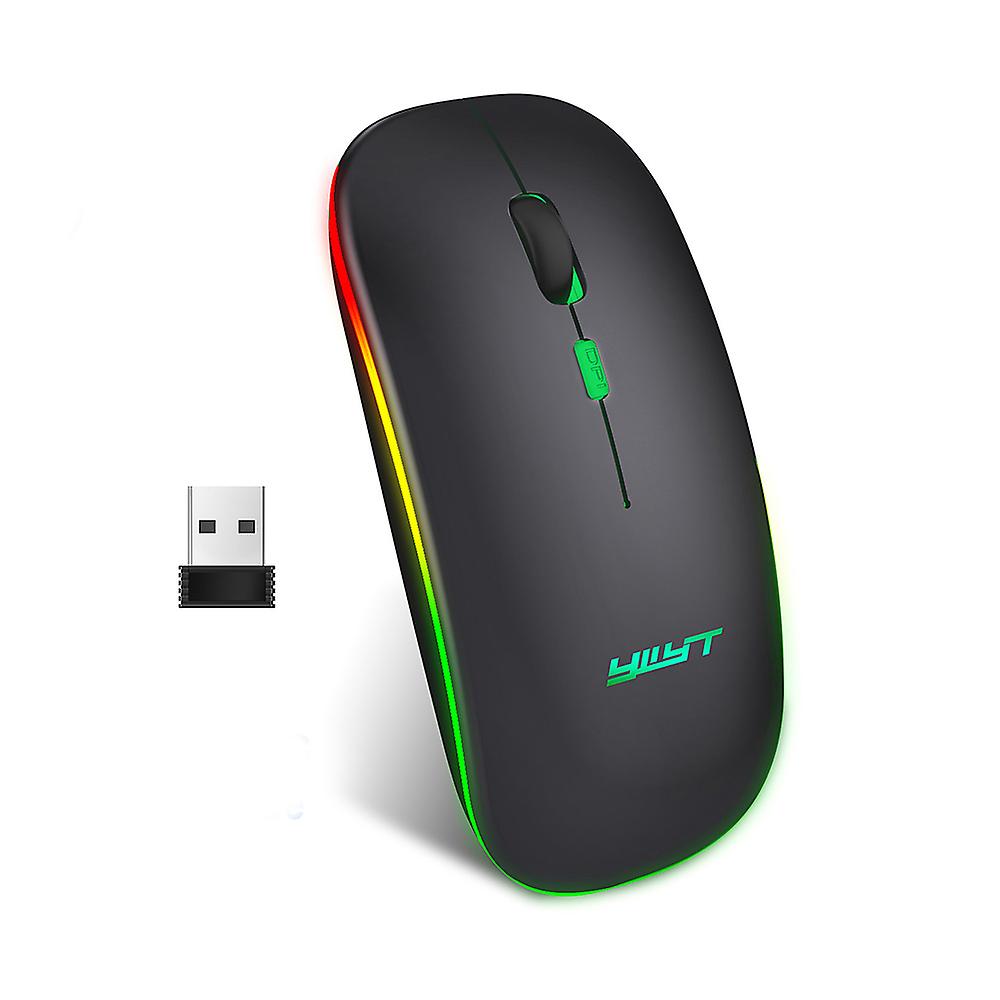2.4g Wireless Mouse Slim Rechargeable Mouse Quiet Operation
