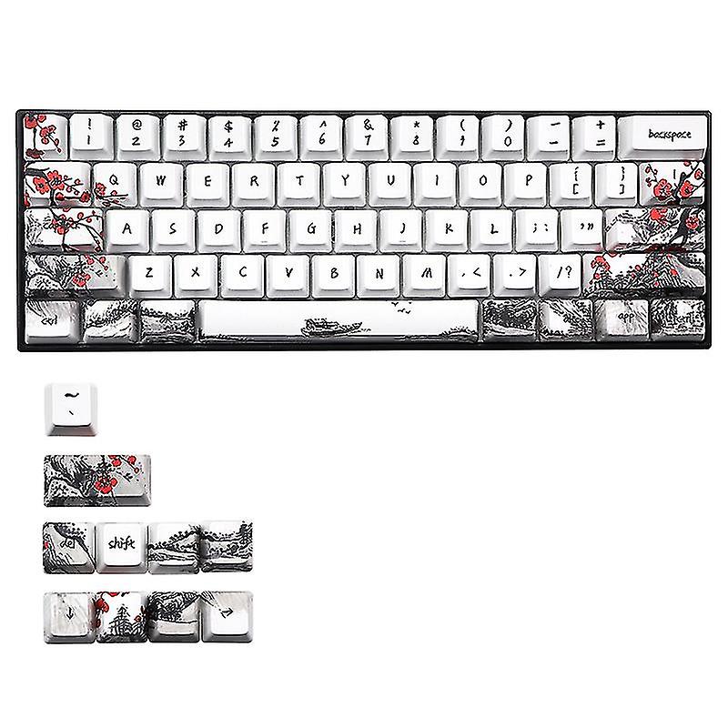 Nyhet Alr Dye Subbed Bom 71 Key Profile Keycap för Gh60 Rk61 Alt61 61 64 Dz60 Ke
