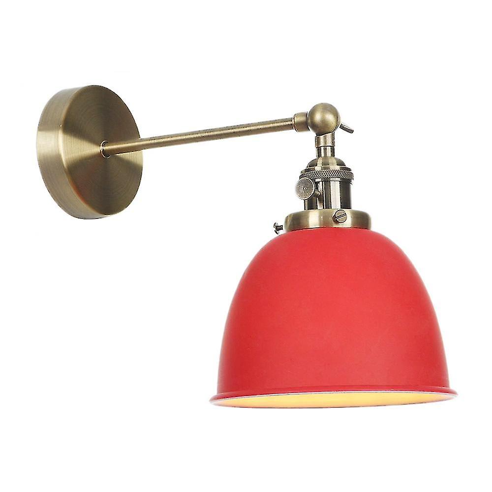 Decorative Hotel Restaurant Bar Counter American Style Single-section Wrought Iron Wall Lamp