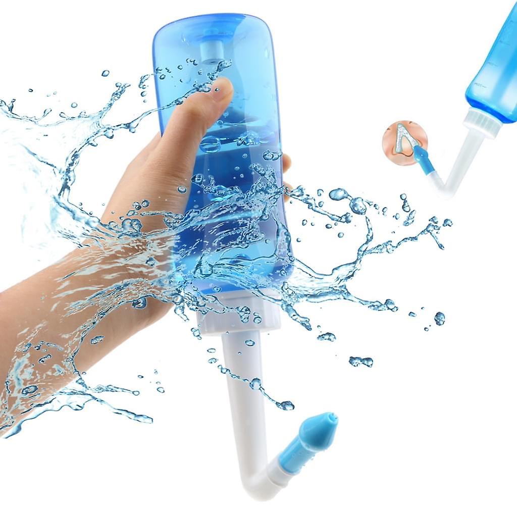 500ml Nasenwaschreiniger Nase Reinigung Erwachsene Kinder Nasenschutz Neti Pot