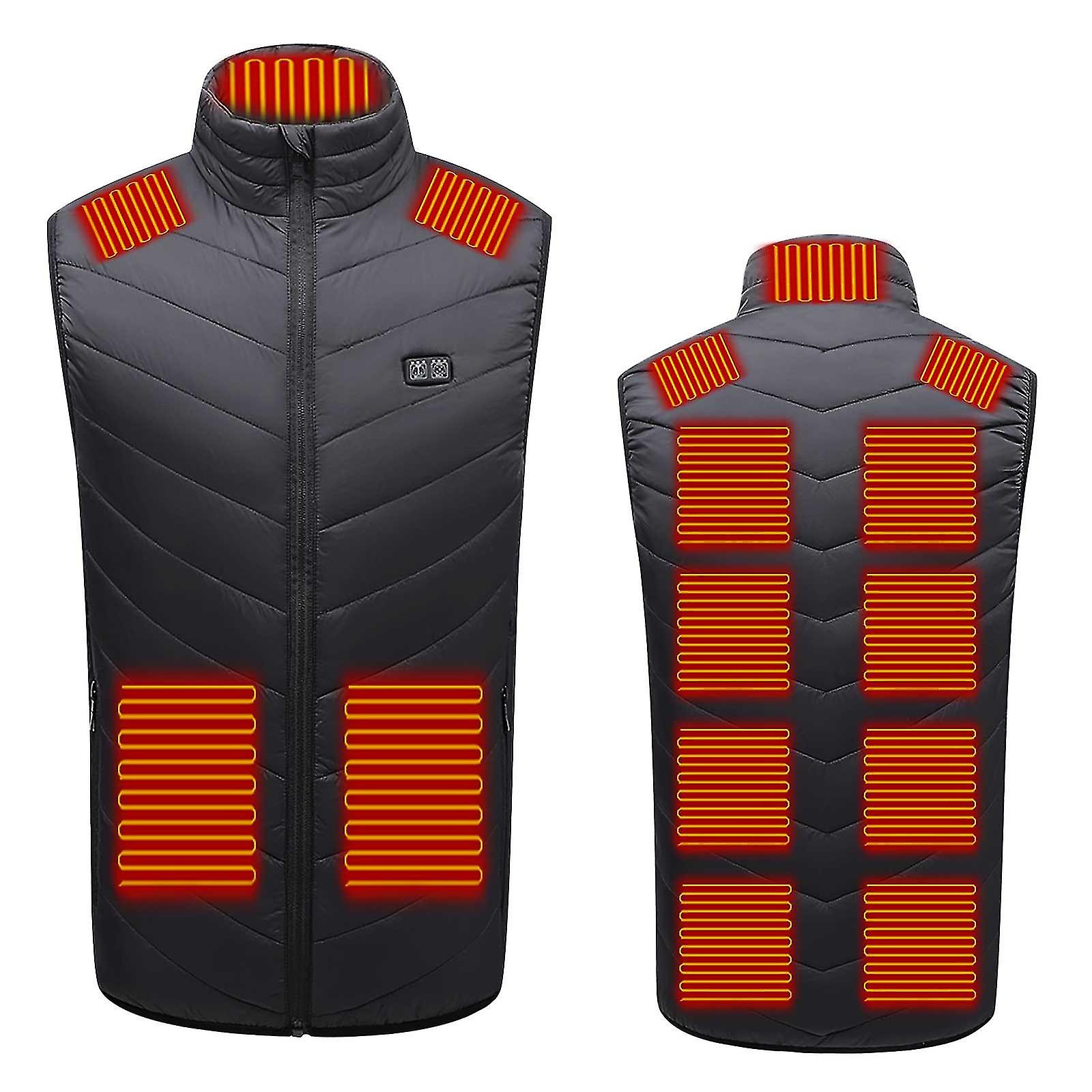Outdoor Warm Clothing Heated For Riding Skiing Fishing Charging Via Heated Coat