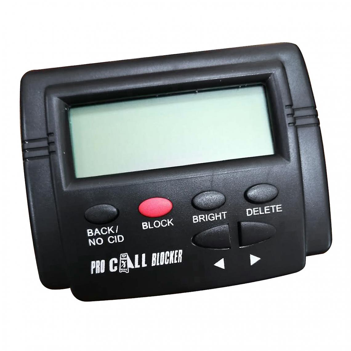 Call Blocker For Phone With Line Head Connector Portable Caller Display 1500 Number Capacity Block All Nuisance Calls