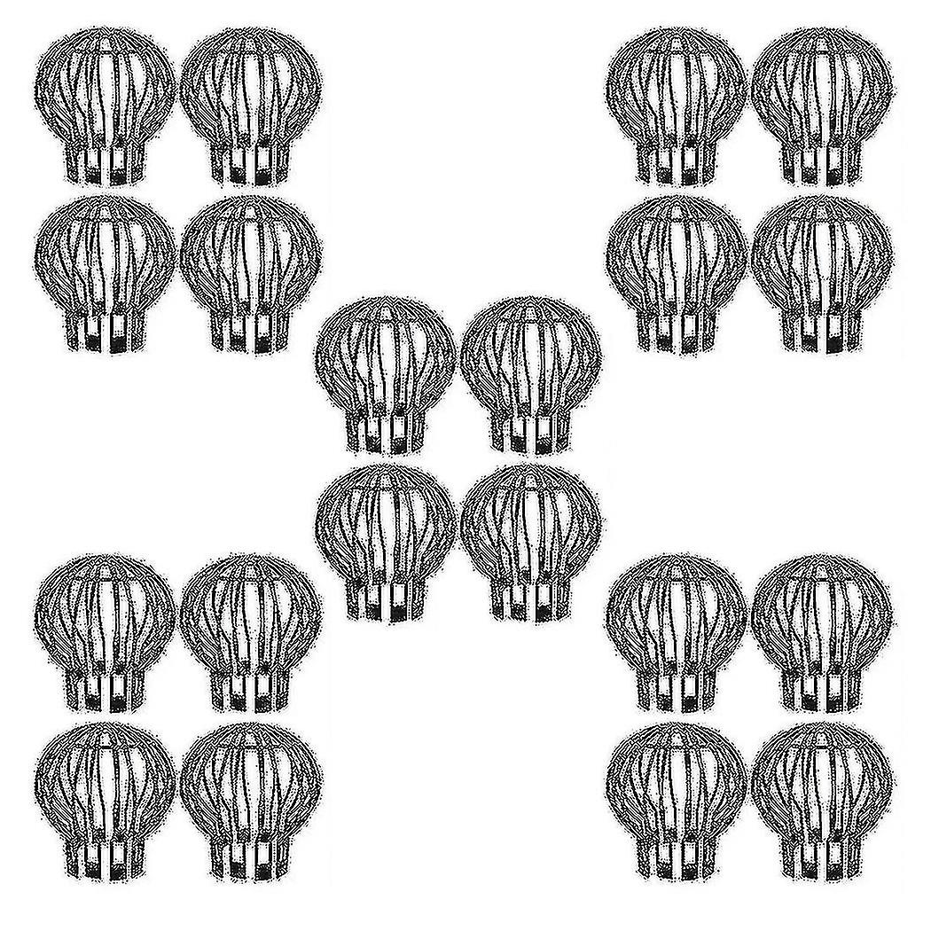 20pcs Gutter Guard Downspouts Filter Strainer Preventing Leaf Debris Branches Roof Moss From Cloggi