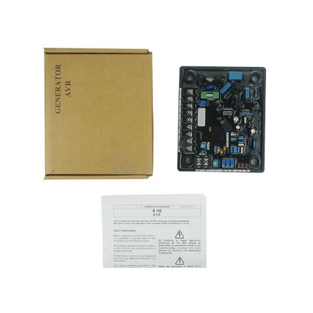 R150 Automatic Voltage Regulator Generator Regulator Regulator Board AVR Excitation Voltage Regulat