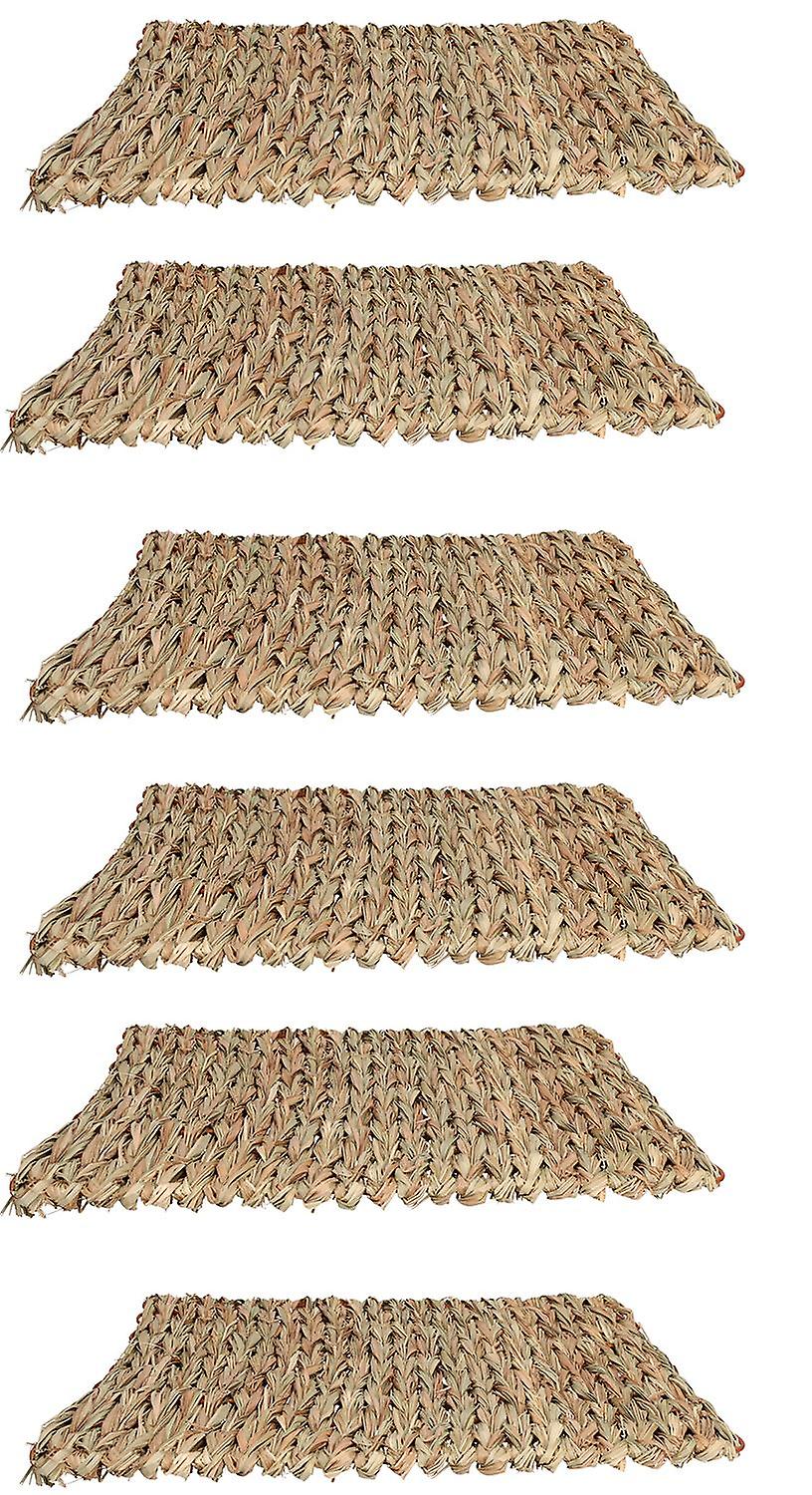 6PK Small Animals Boredom Breaker Chill N Scratch Mat Rabbit Guinea Pig 30x35cm