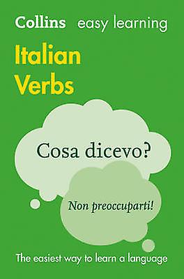 Easy Learning Italian Verbs by Collins Dictionaries Paperback Book