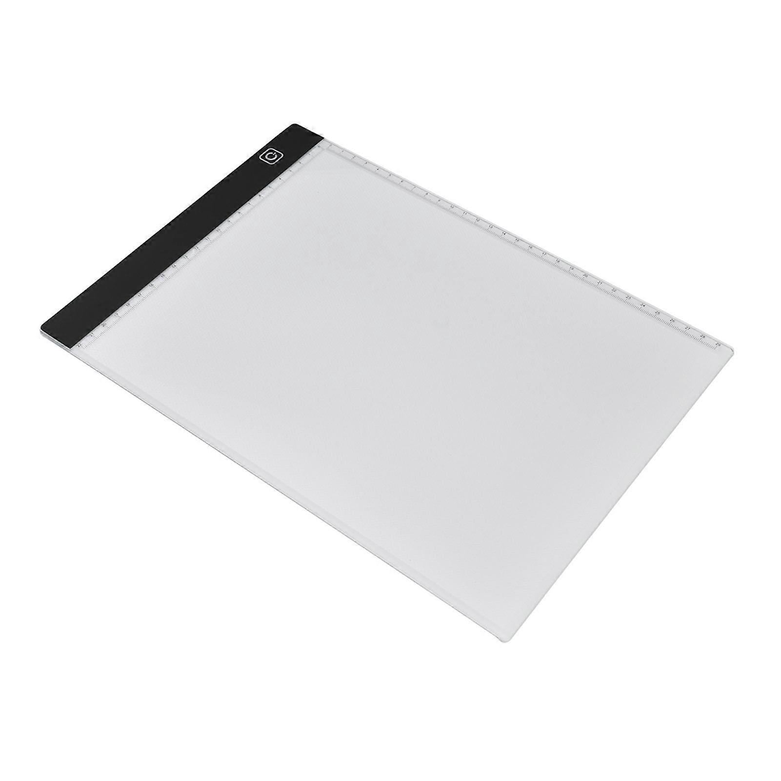 5V USB A4 Copy Board 3 Levels Dimming Touch Control LED Drawing Pad with Scale 300‑350LM