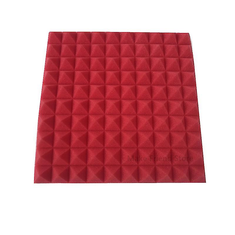 6pack 50x50x5cm Studio Ακουστικός Αφρός 100pyramid Ηχομονωτικός Ήχος Αφρού