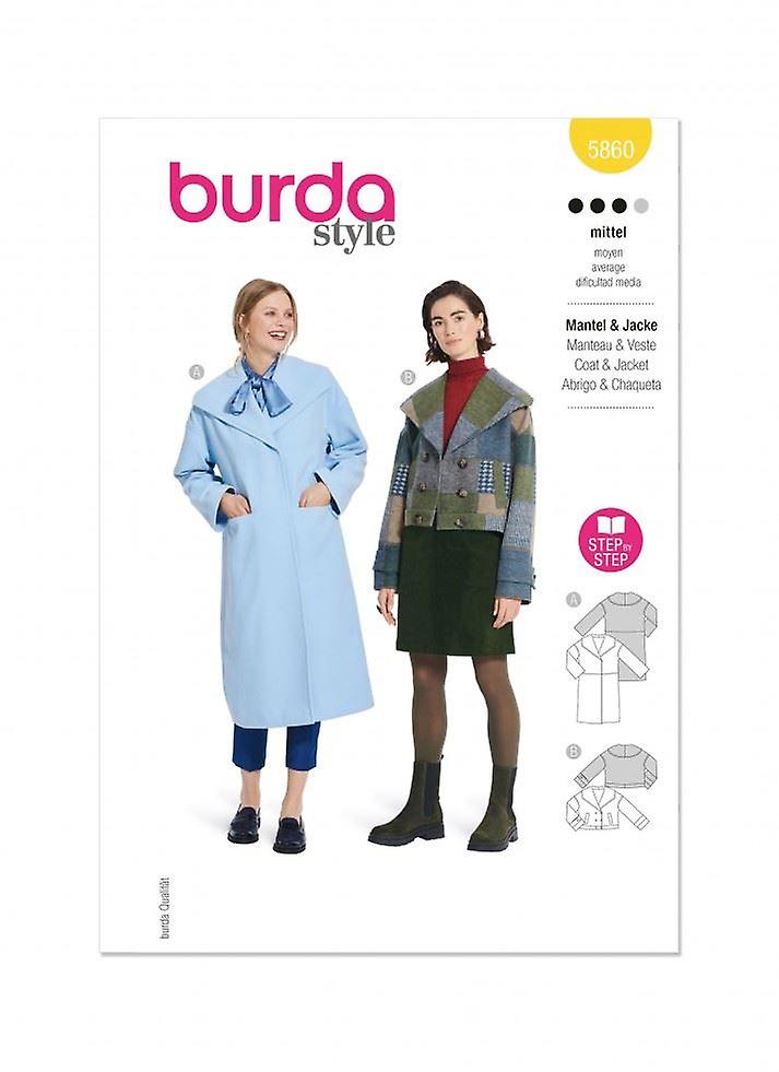 Burda Paper Sewing Pattern 5860