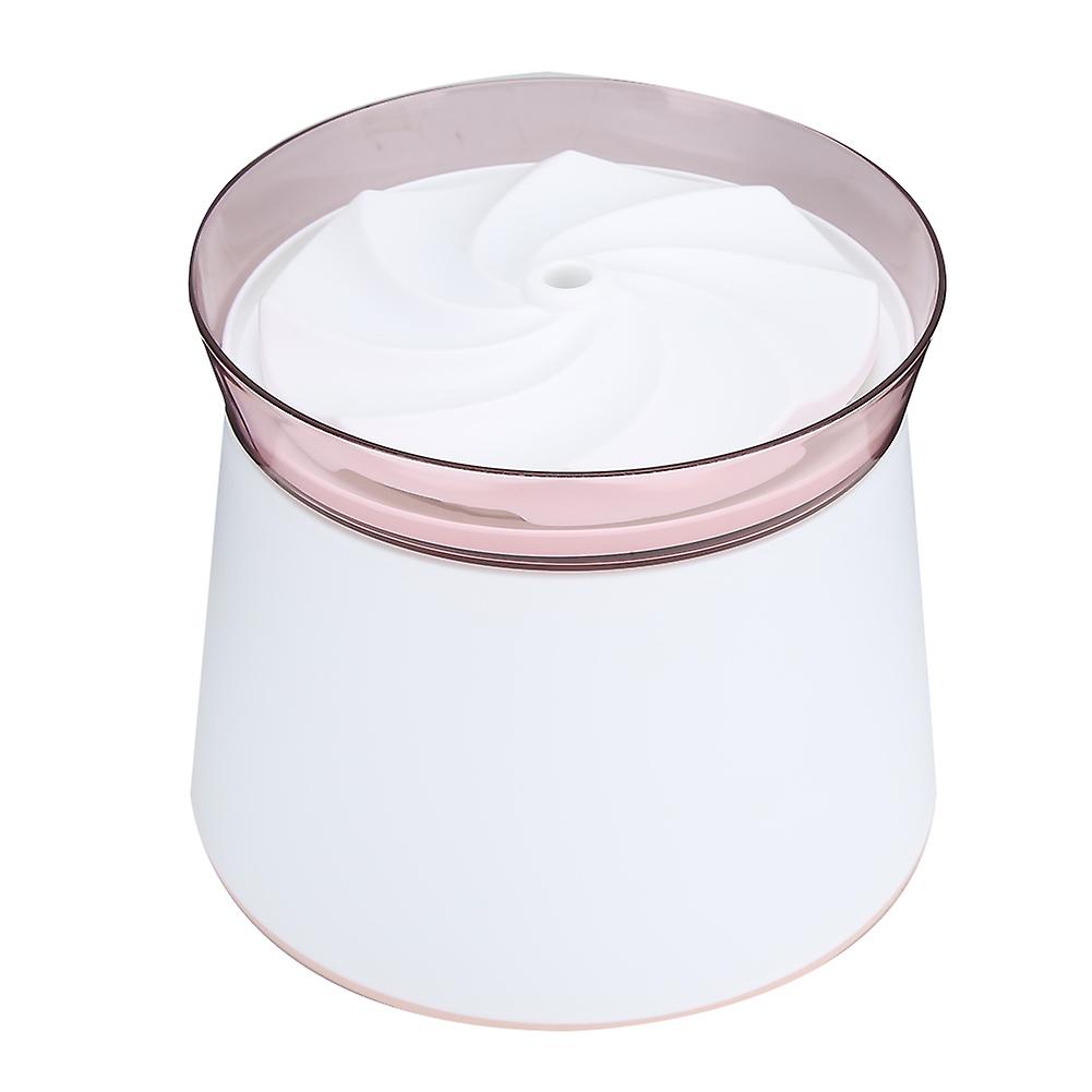 Automatic Pink Plastic Water Dispenser for Small Pets