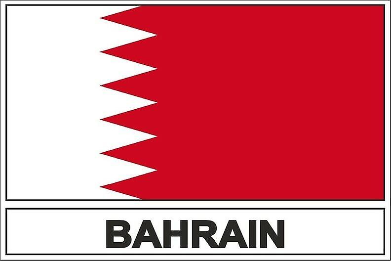 贴纸贴纸旗帜 BRN 巴林