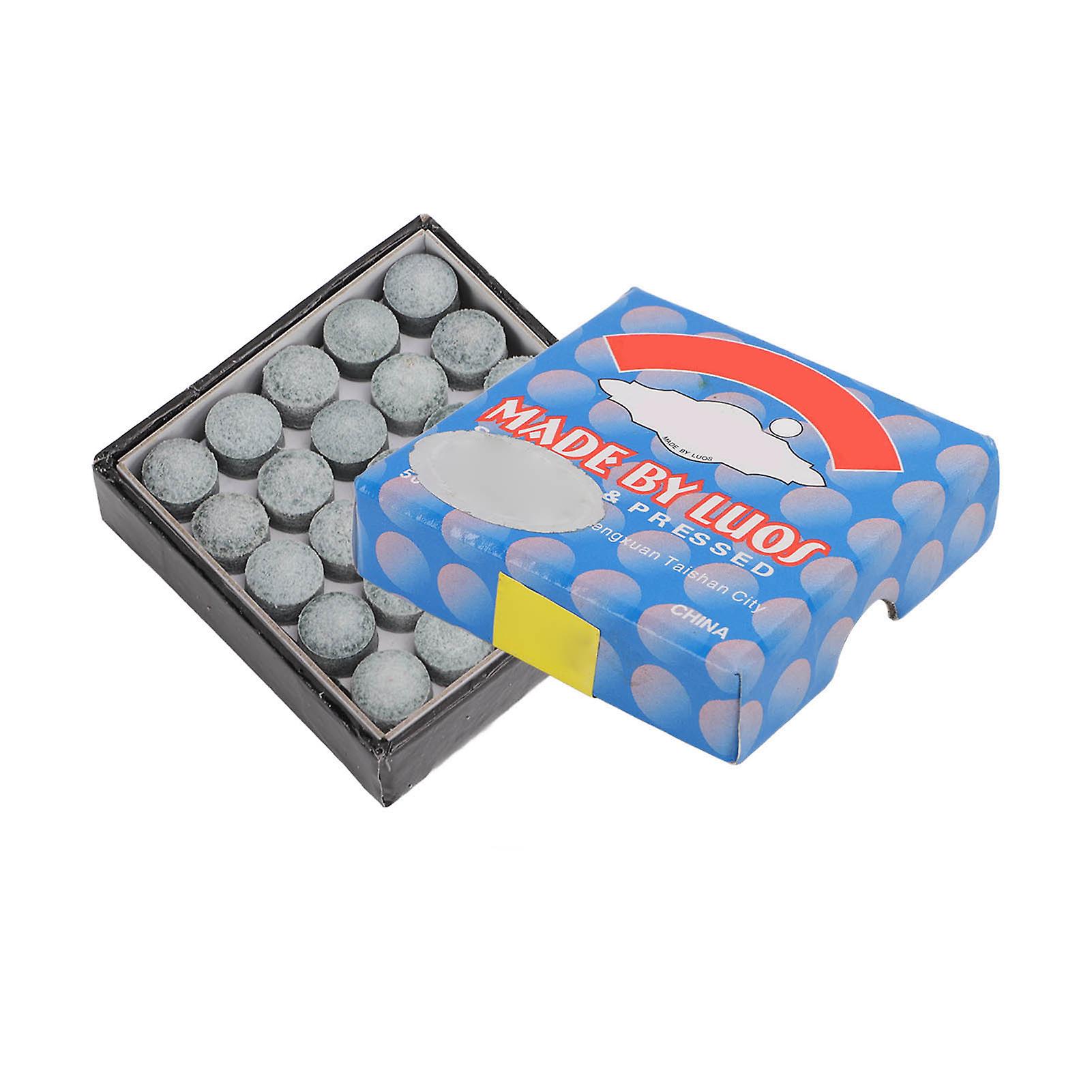 50Pcs Snooker Pool Cue Tips Grade A Leather Billiard Cue Stick Tip Replacement Tool for Daily Use Training9mm 