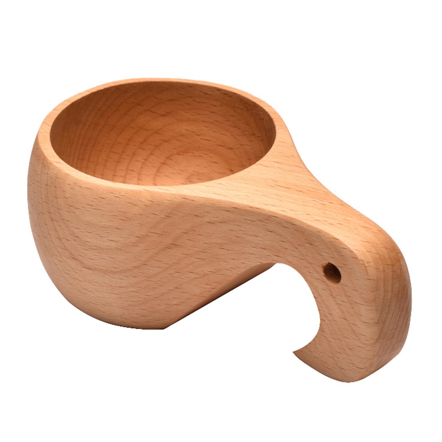 160ml Tea Cup Delicate Texture Smooth Surface Solid Pattern with Handle Hole Design Drinking Kitchen