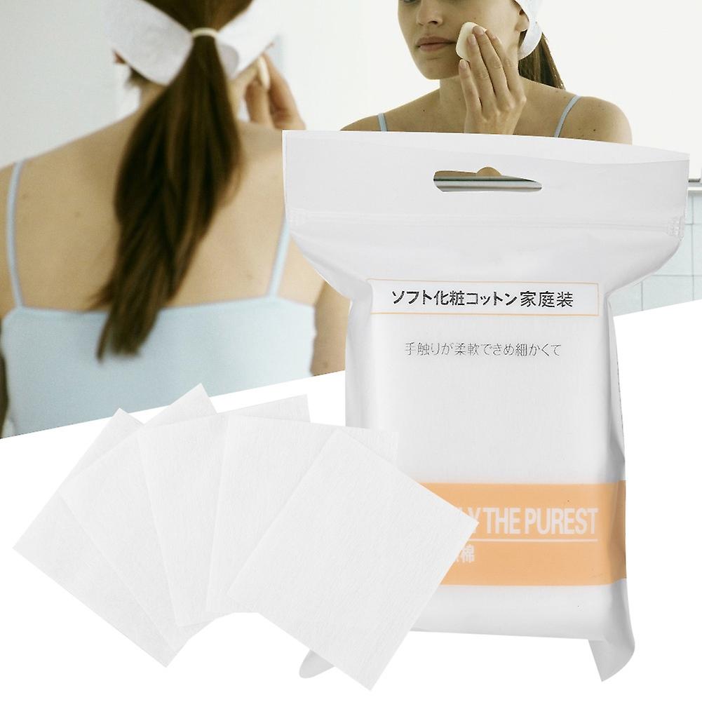 Cotton pads for removing makeup for the face (90 pieces)