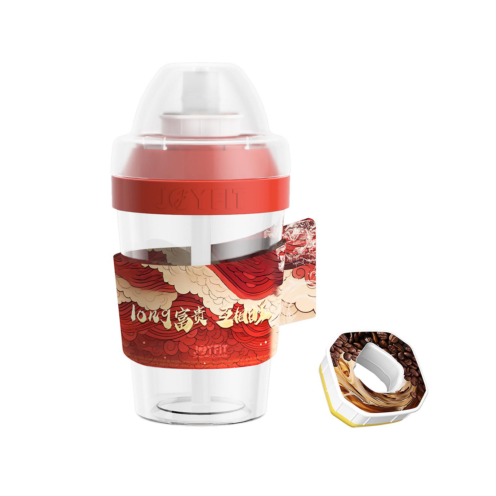 Simple Straw Bottle with Flavour Rings Personalized Drinking Bottle for Camping Picnic