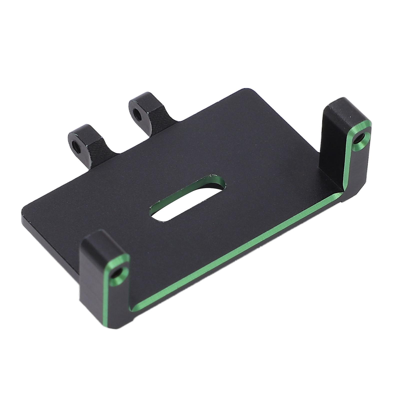 RC Servo Mount Arm Aluminum Alloy Upgrade Part Servo Bracket with 15T Arm for Axial SCX24 1/24 RC Car 