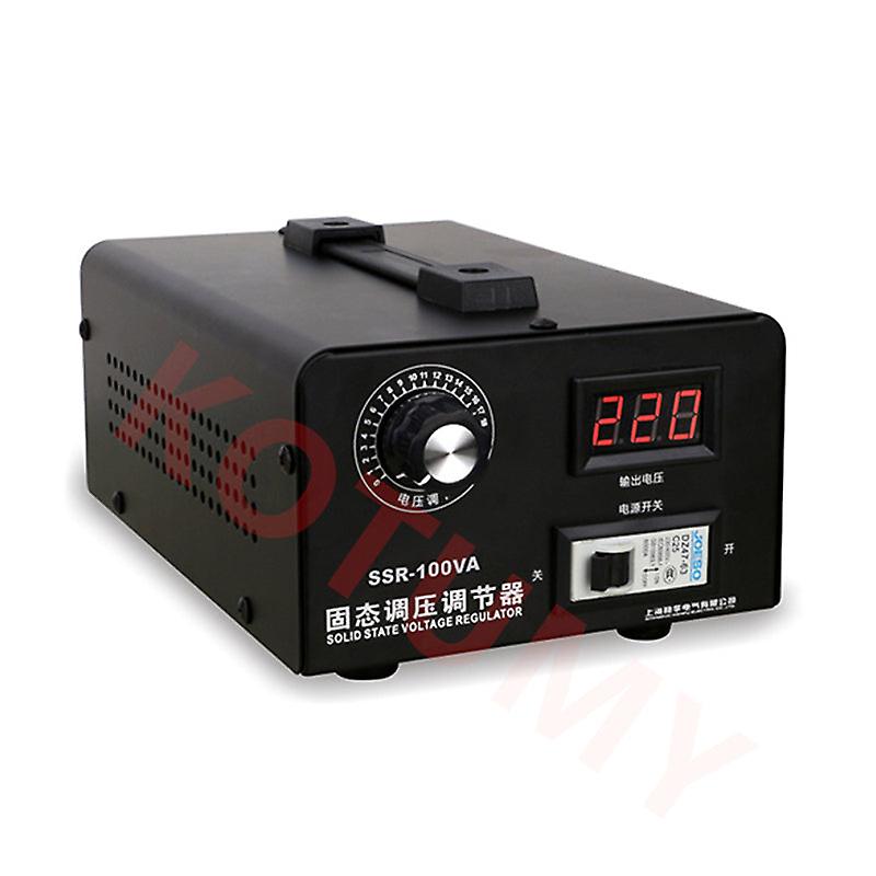 Ssr-100a Single Phase Solid State Power 220v 10kw Scr Electronic Voltage Regulator