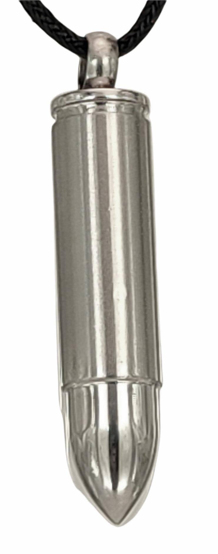 Anhänger 73 Patrone - Edelstahl