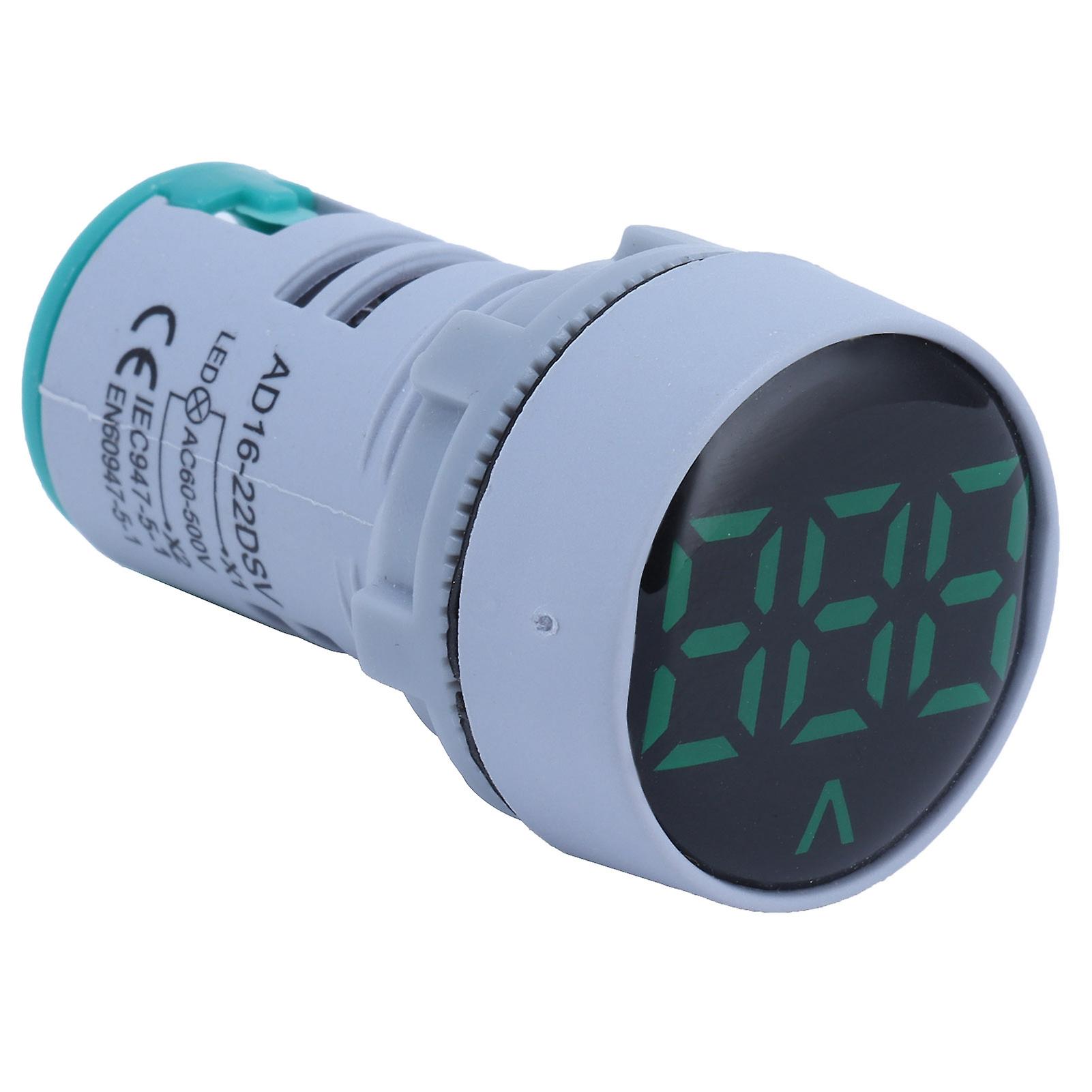 AD16-22DSV Digital Voltage Indicator 60-500V AC Green Panel Light