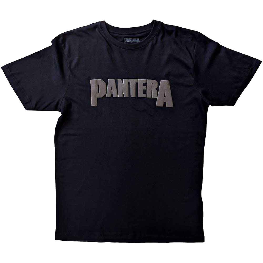 Pantera Hi-Build Leaf Skull Band Logo T Shirt