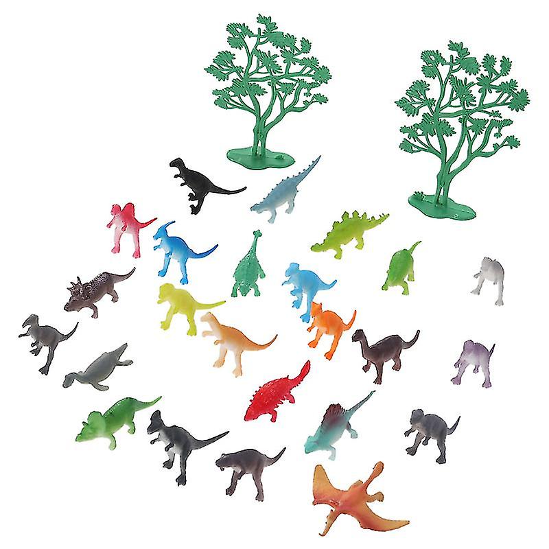 24pcs Simulation Dinosaur