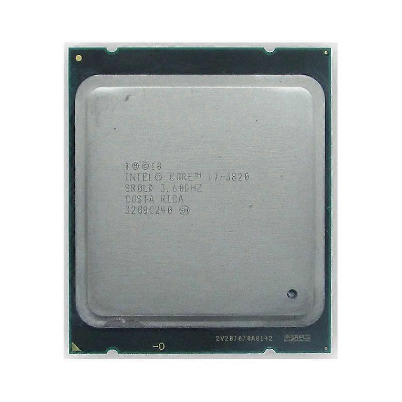 Core i7-3820 CPU - Socket LGA 2011 4 Cores 8 Threads 3.6GHz 10MB L3 Cache 130W.