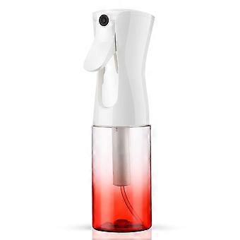 Sprühflasche für lockiges Haar, 6,8 Unzen leere kontinuierliche Sprühflasche mit feinem Nebel, 200 ml Gradient Red Professioneller Friseursalon-Stylist