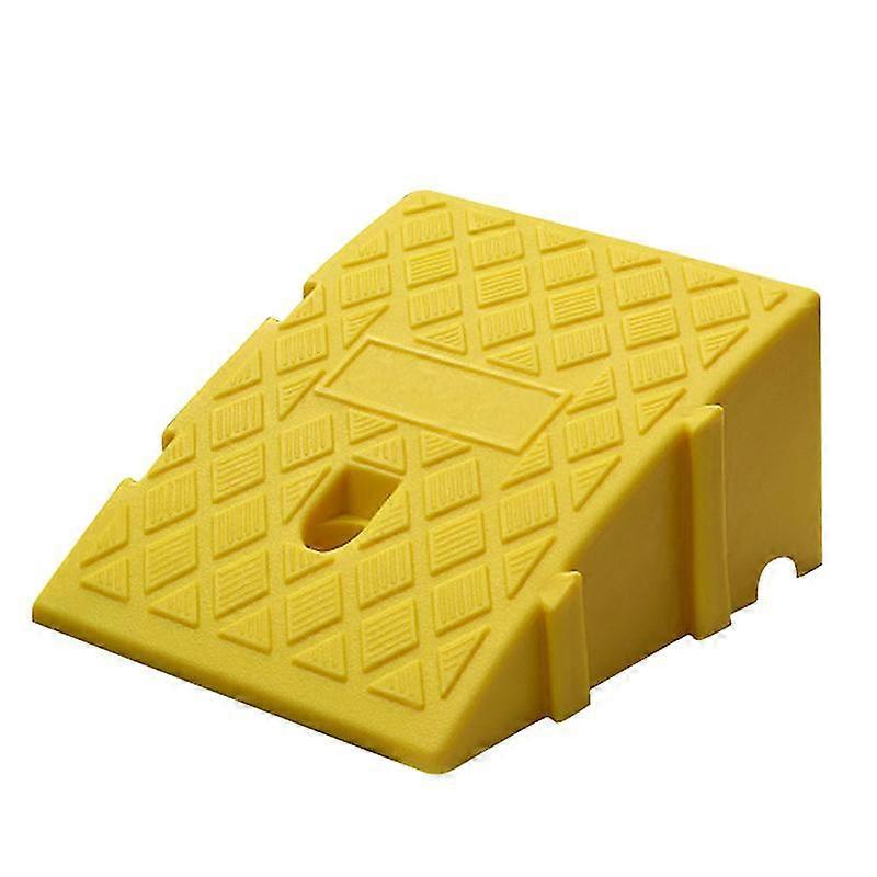 Plastic Curb Ramp - 13cm Threshold Height, Anti-Slip Design for Driveways