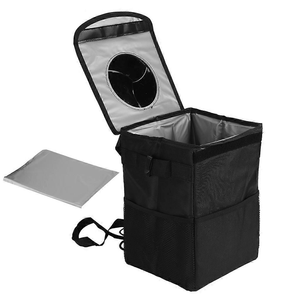Waterproof Foldable Car Insulation Storage Box Large Size Organizer Leakage Proof Trash Can with Lid