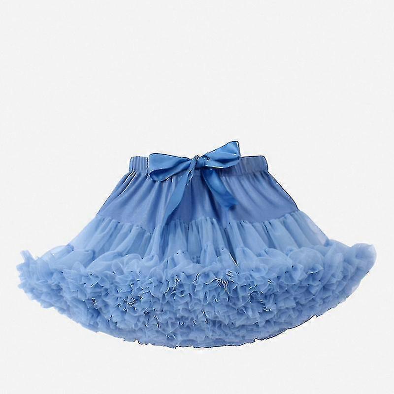 בנות חג המולד חצאיות טוטו טול רכות חצאיות נסיכה מסיבת בלט לילדים 1-15 שנים