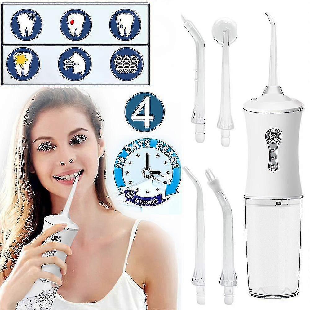 Hydropulseur dentaire électrique portable, étanche, 3 modes