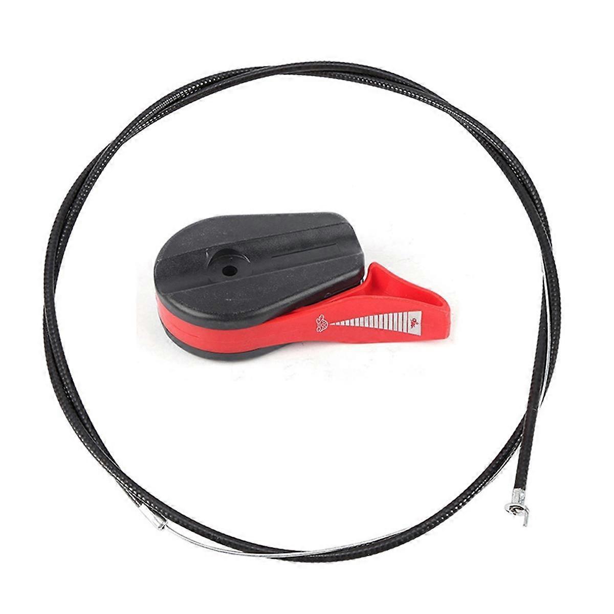 65inch Lawn Mower Throttle Cable Universal Kit with Control Switch Lever Handle for Lawnmowers Cabl