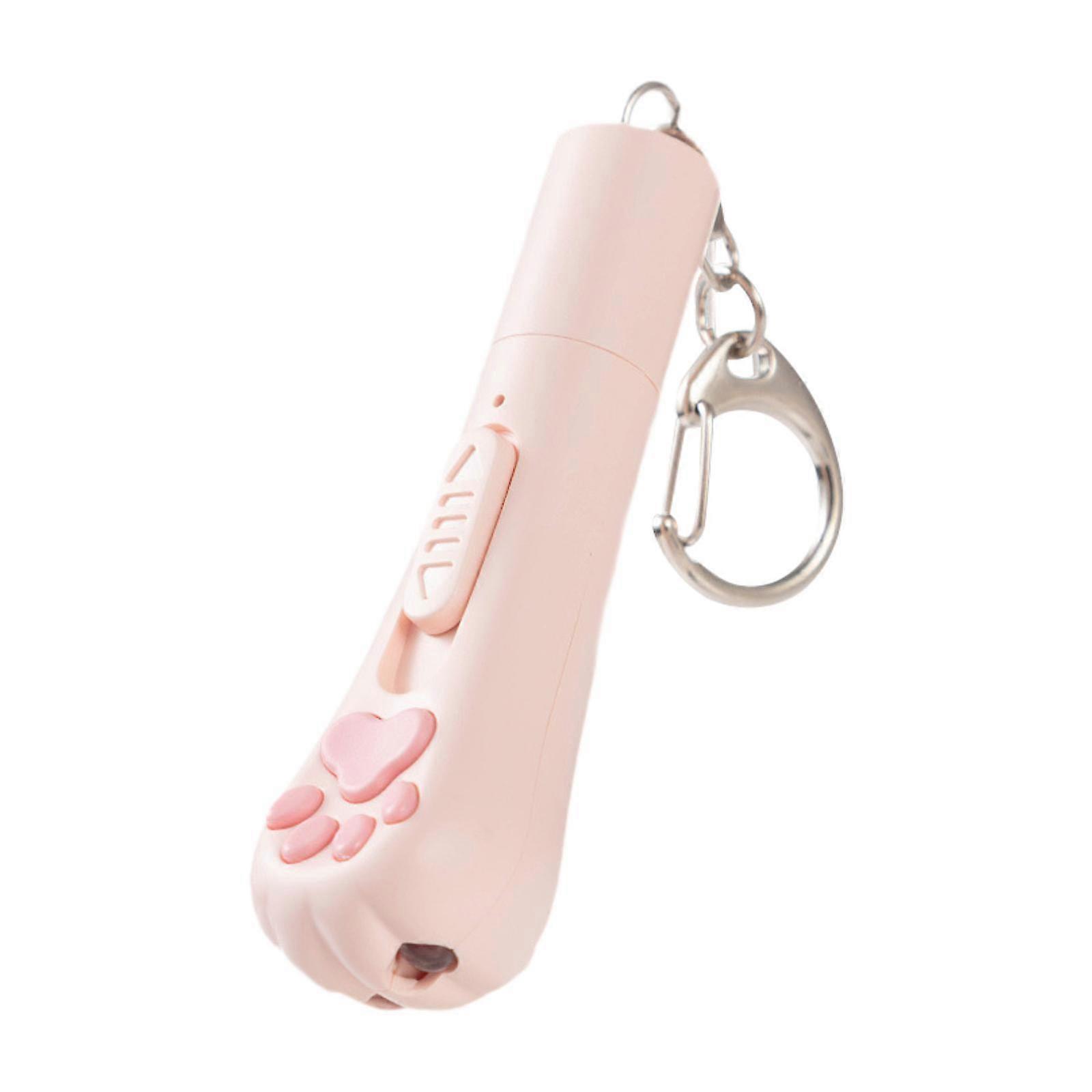 Cat Toy Chase Play Exercise Pet Training Exercise Tool for Dogs Kittens Cats pink