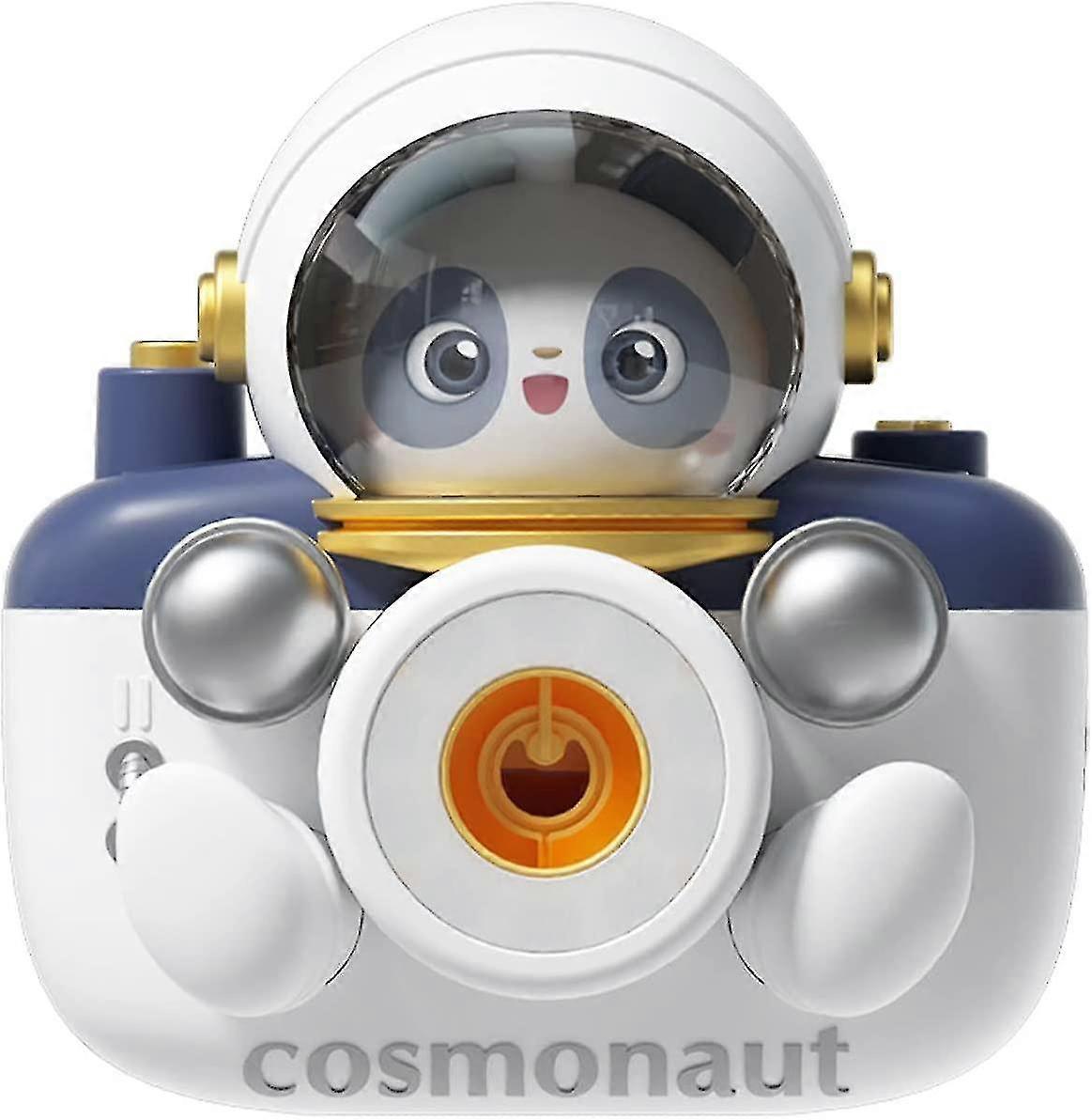 Bubble Machine Automatic Bubble Maker High Output Electric Bubble Launcher Toy Battery-operated Bubble Blower Toy Camera-shaped Bubble Maker