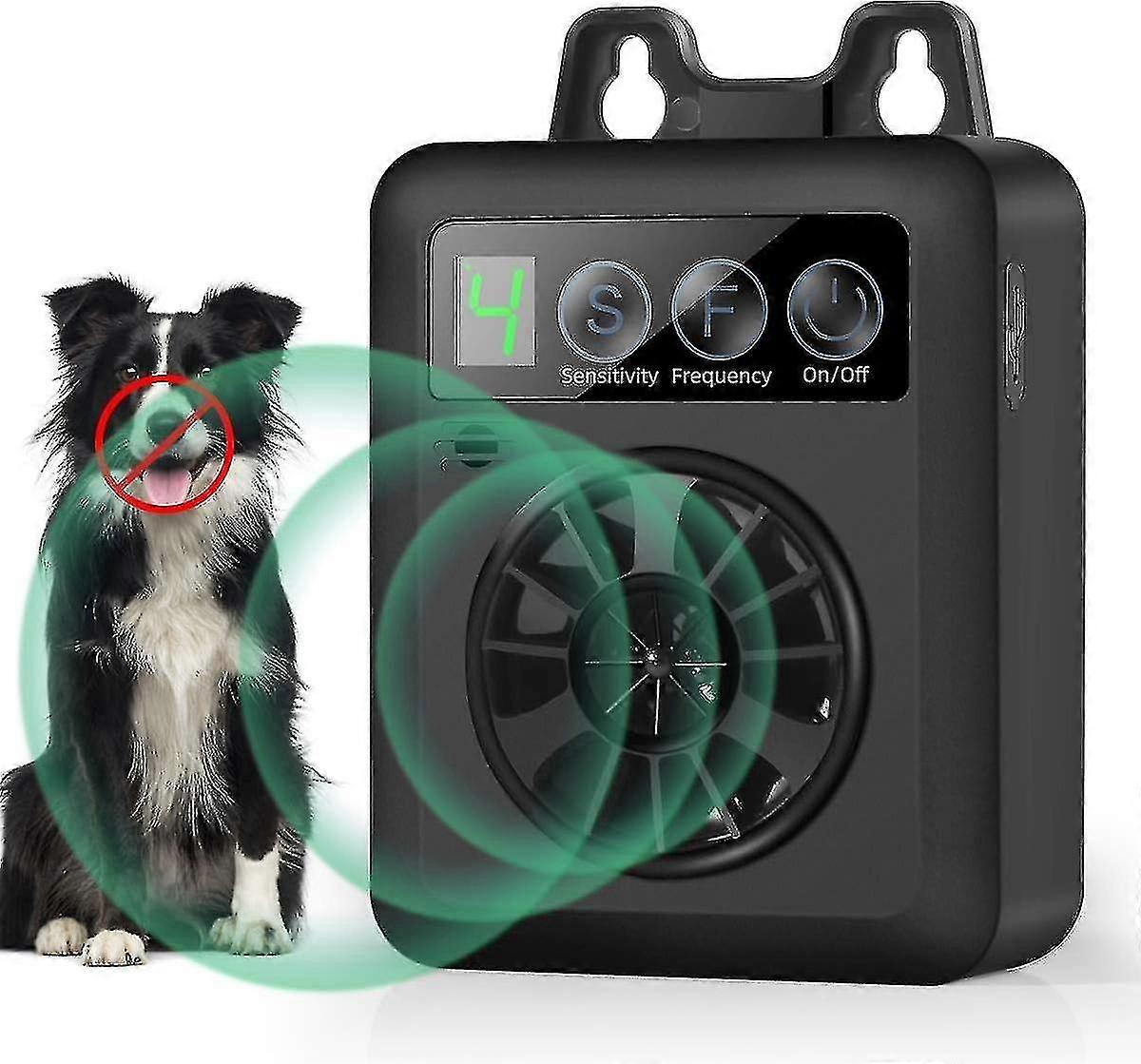 Anti Barking Device,50ft Upgraded Dog Barking Device With 3 Adjustable Levels,rechargeable Ultrasonic Dog Bark Deterrent Pet Behavior