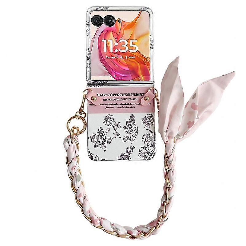 Pearlescent Paint PC Case For Motorola Razr 50 Ultra