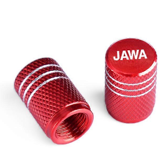 Tire Valve Caps CNC Aluminum Alloy Tyre Dust Cover For JAWA Forty Two Jawa Perak 2018 2019 2020 Motorcycle Accessories