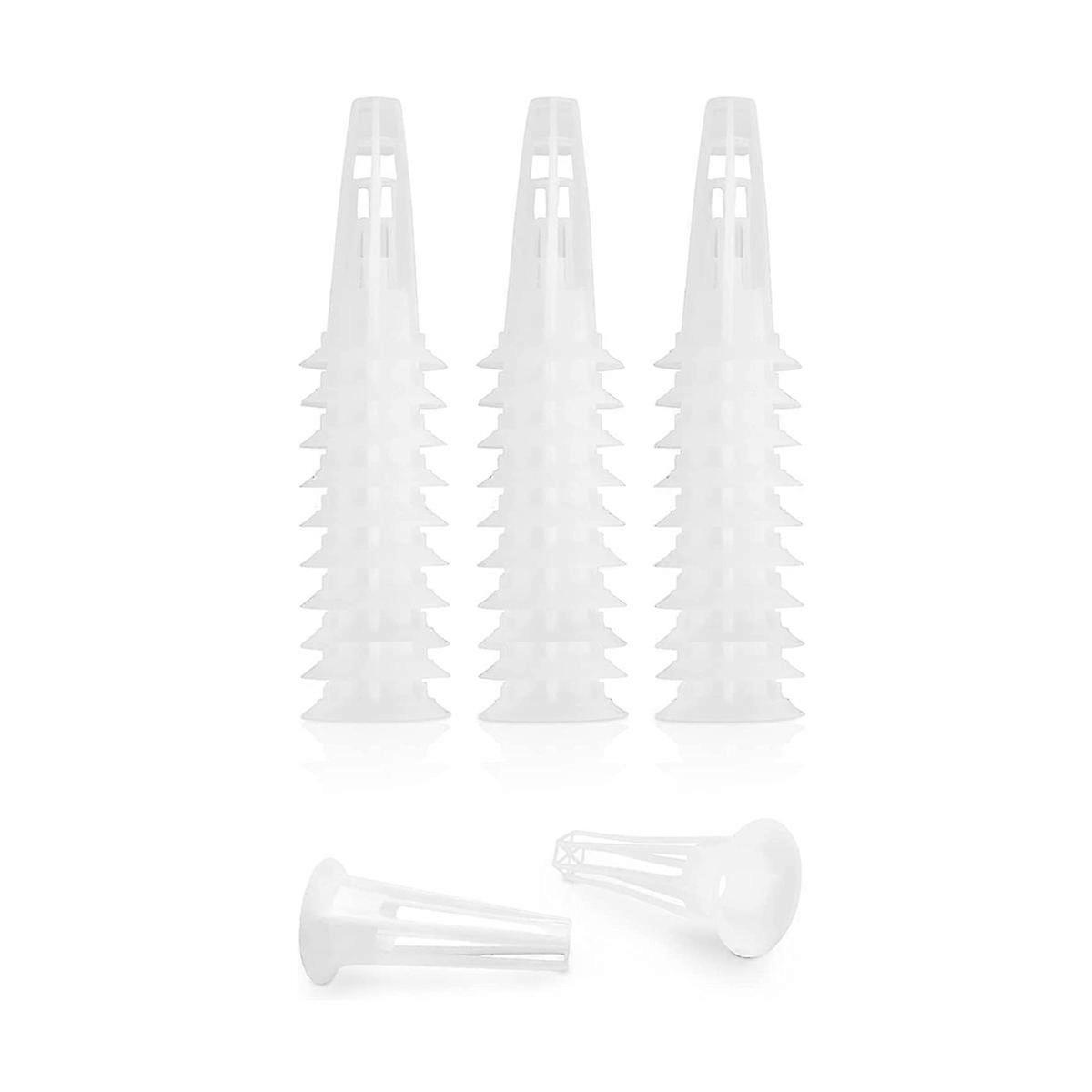 90 Pack Replacement Grow Baskets, Seed Pod Baskets Hydroponics Baskets, Durable Plastic Plant Growing Containers