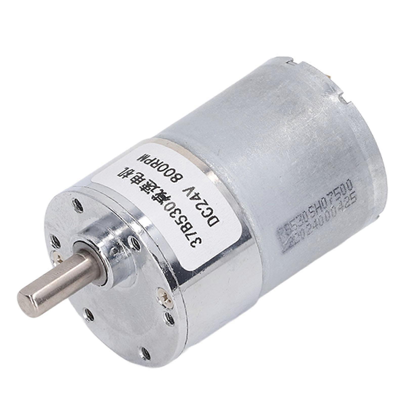 Getriebemotor DC 24V 800RPM Drehzahlreduzierung Stabiler Getriebegetriebemotor für Roboter