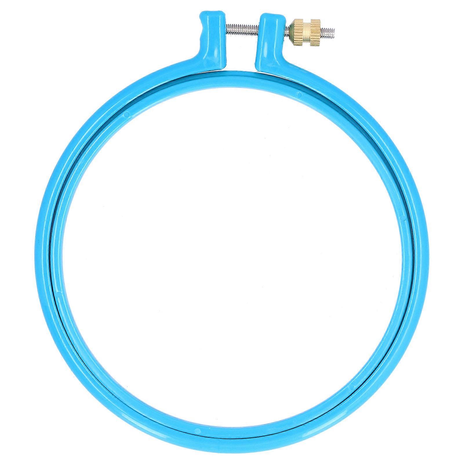 عبر غرزة التطريز دائرة البلاستيك الملونة هوب الدائري ل DIY الفن الحرف الخياطة5in