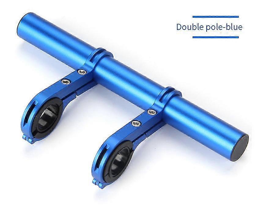 bicycle handlebar extender double bicycle handlebar extension brackets blue