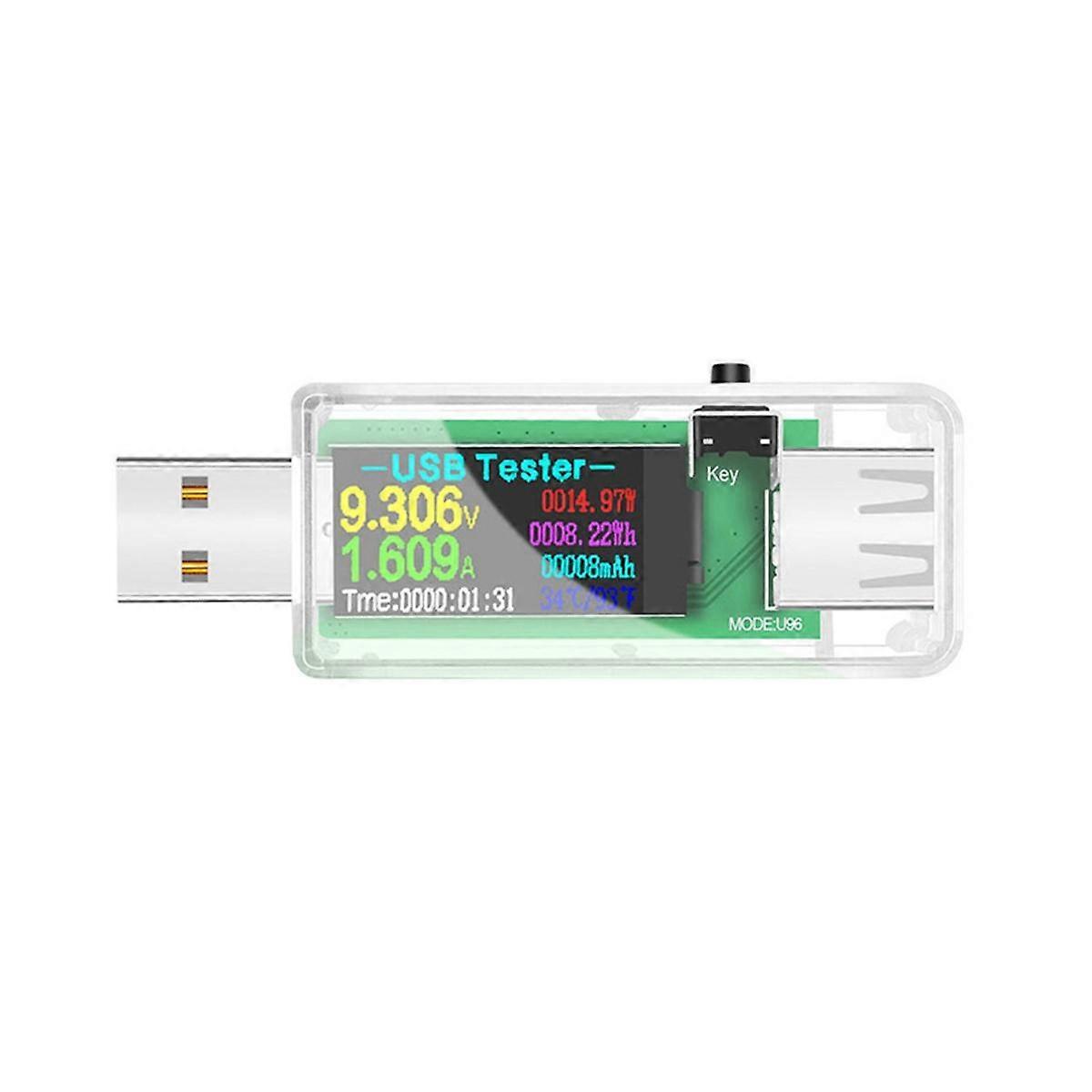 USB Tester DC Digital Voltmeter Ammeter Voltage Ammeter Detector Mobile Power Charger Indicator Tra