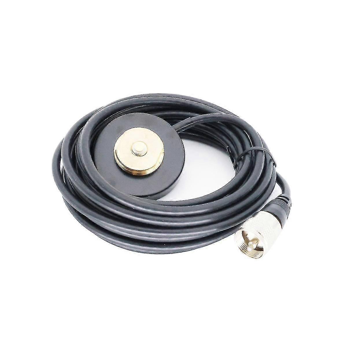 Uhf/vhf To Nmo Connector Antenna Magnetic Mount Base Adapter For Car Mobile Radio Accessories