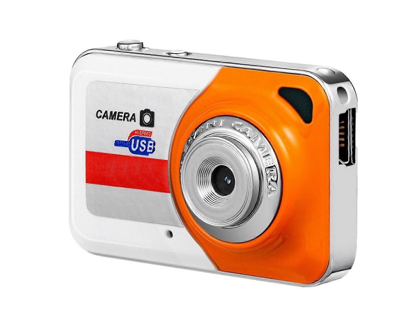 130W Pixels Mini Camera Sport Camera with 32GB Memory Card - Orange